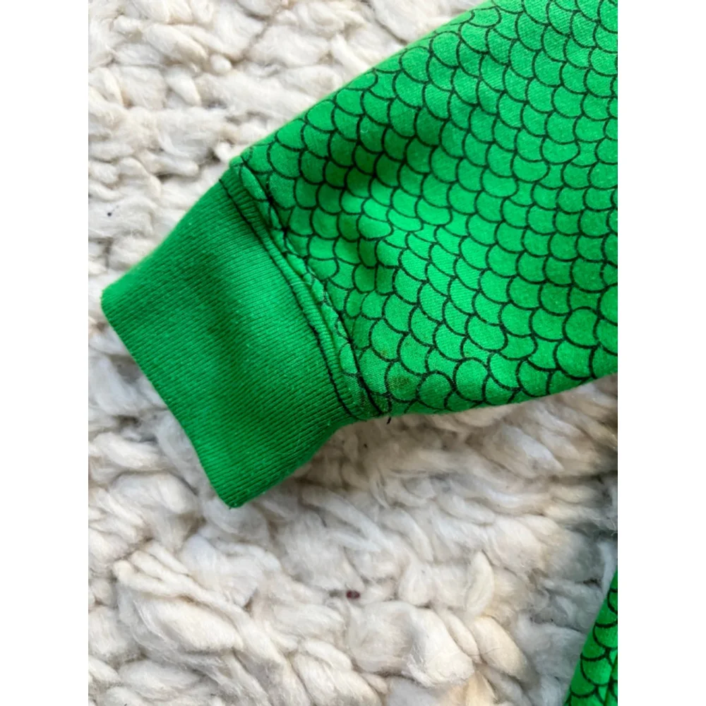Baby Unbranded Halloween Dress up Crocodile Costume One Size Green Yellow